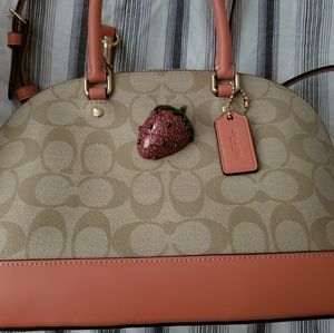 🍓 Coach Mini Sierra Stawberry 🍓